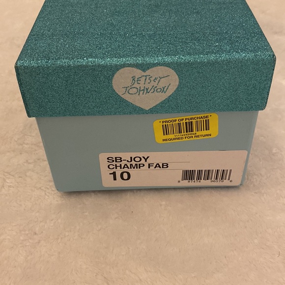 Betsey Johnson sparkley flats size 10 - Picture 3 of 3